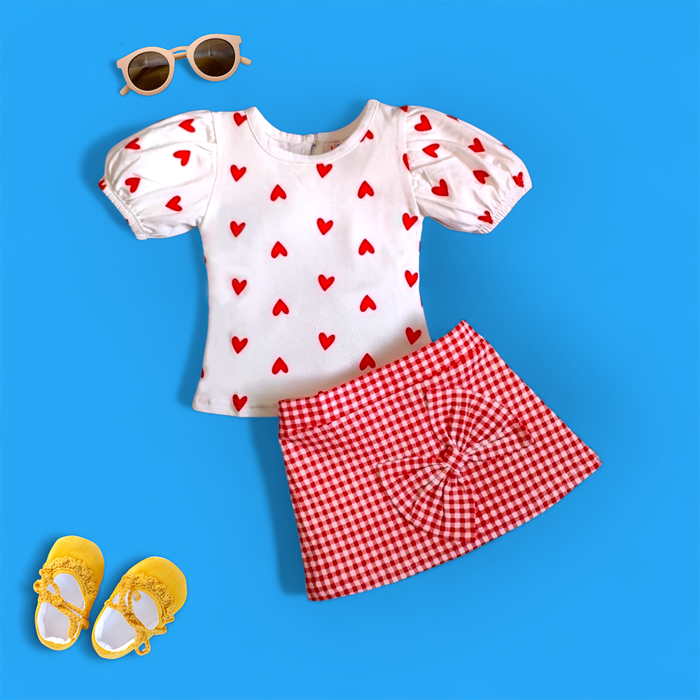 Baby Girls Top Shorts Set Kinder Choice