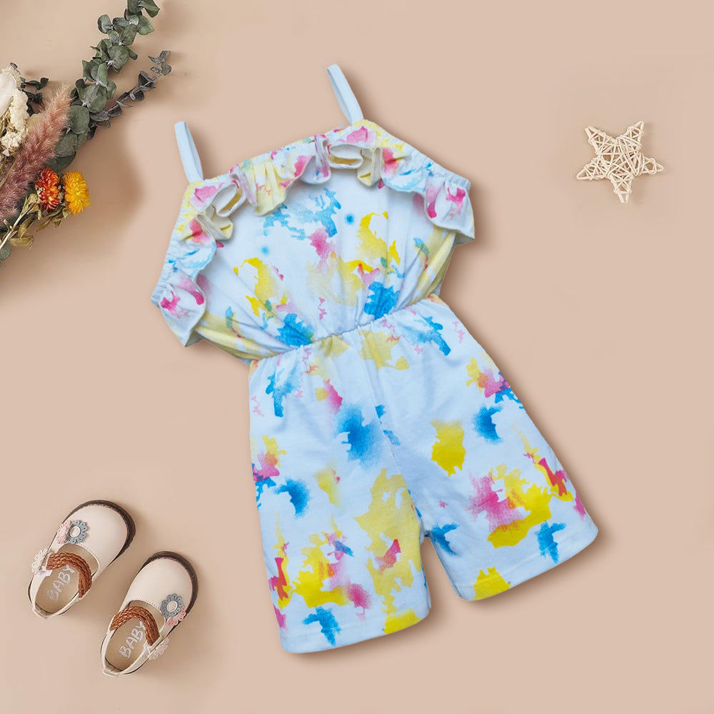 Printed Baby Girls Jumpsuit Kinder Choice