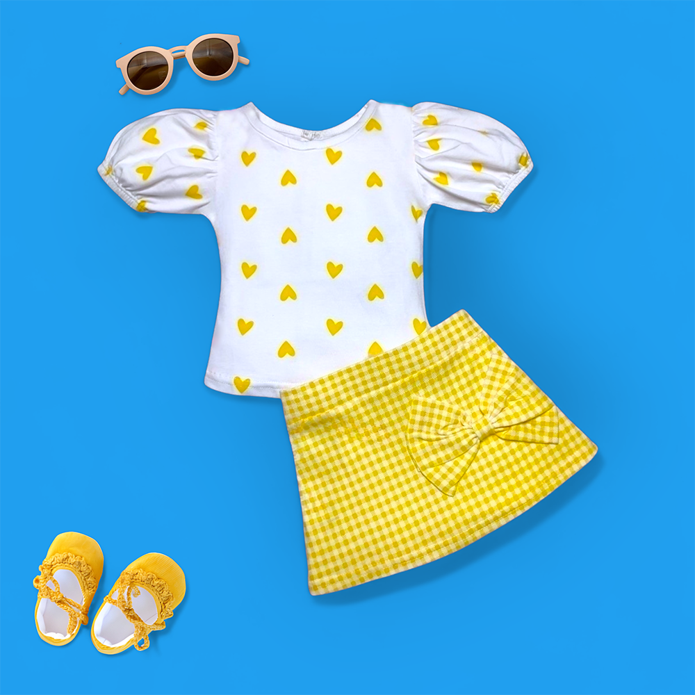 Baby Girls Top Shorts Set Kinder Choice