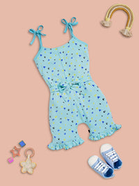 Whale of a Time: Light Blue Jumpsuit
