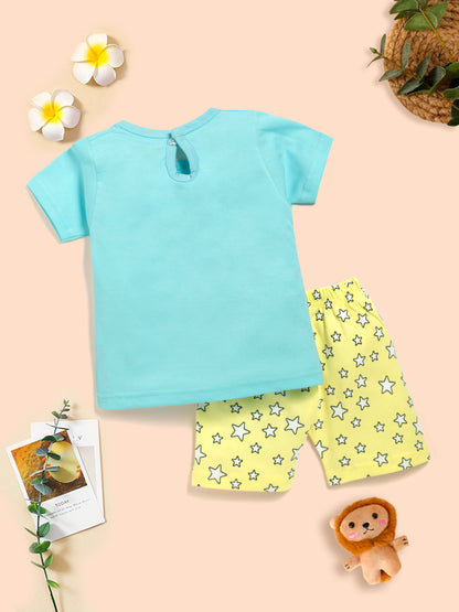 Pure cotton Unisex T-Shirt pant Set Kinder Choice
