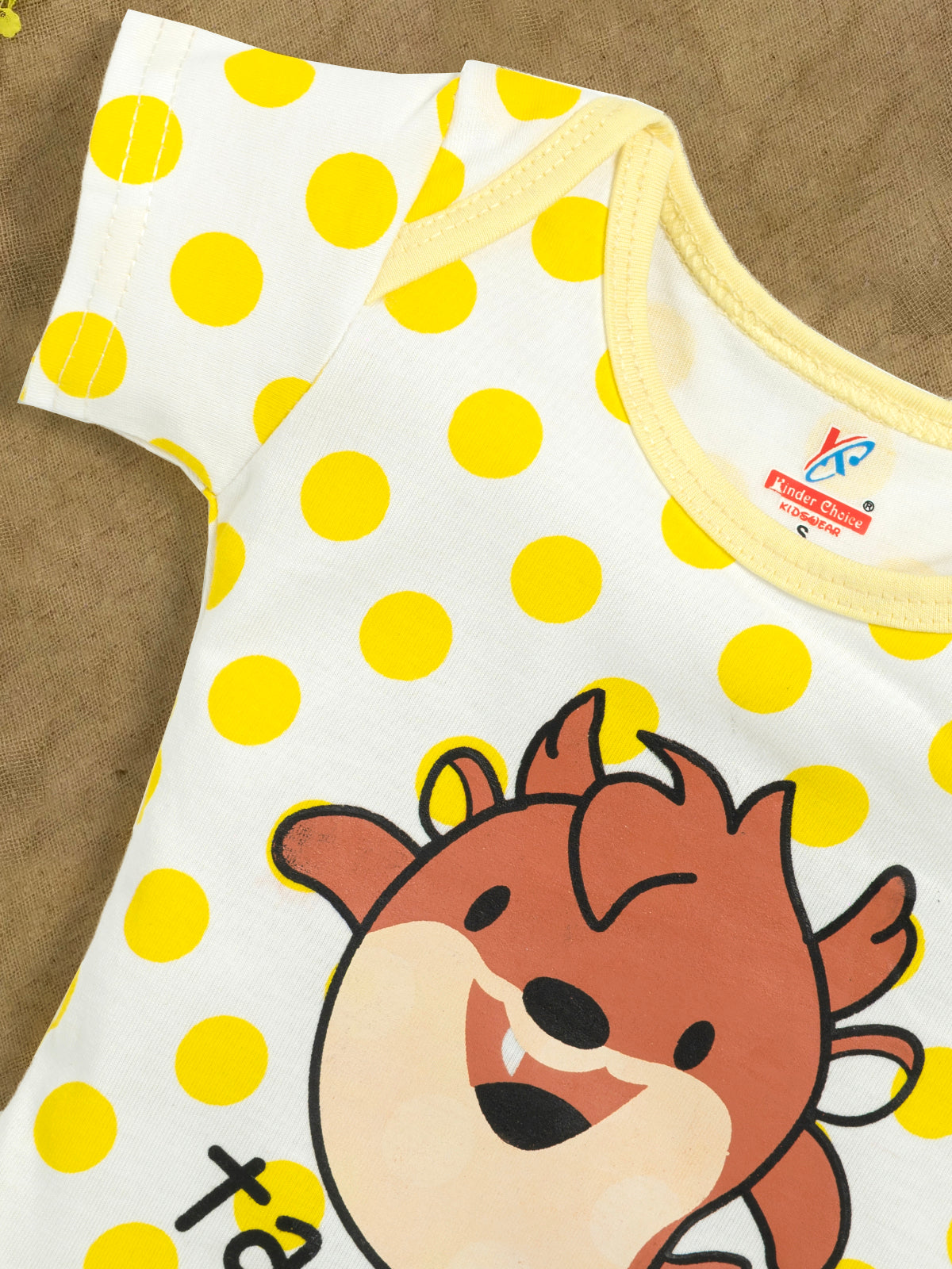 Soft Cotton New Born/Baby Romper Kinder Choice
