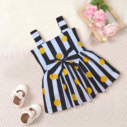 Baby Girls Frock Midi/Knee Length Casual Dress Sleeveless Kinder Choice