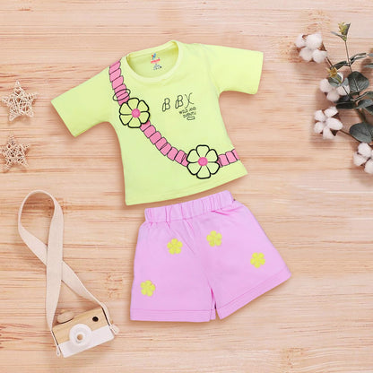Baby Girls Top Shorts Set Kinder Choice